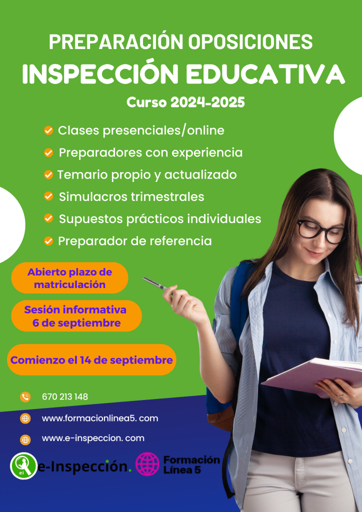 oposiciones inspección educativa